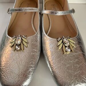 Upcycled vintage French shoe clips art deco mid century embellishment